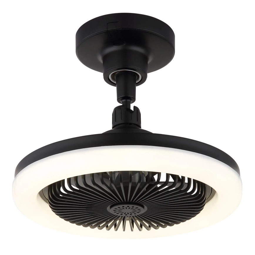 Globo - Ventilateur de plafond LED dimmable LED/20W/230V 3000-6500K noir + télécommande