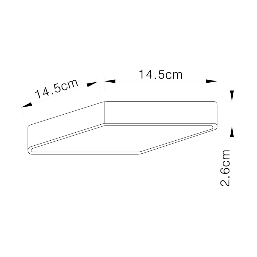 Globo - Plafonnier LED LED/15W/230V