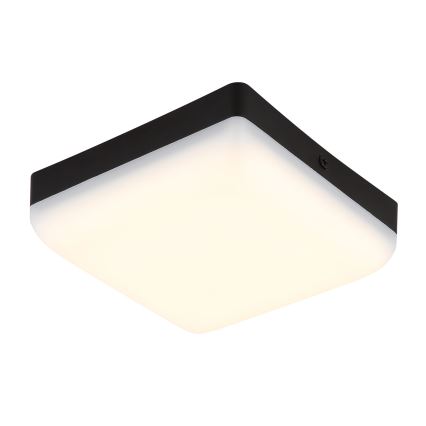 Globo - Plafonnier LED/8W/230V 4000K 12x12 cm noir