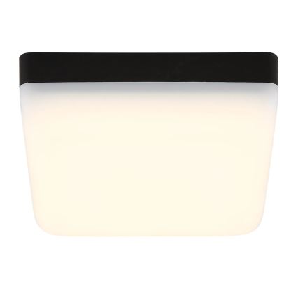 Globo - Plafonnier LED/8W/230V 4000K 12x12 cm noir