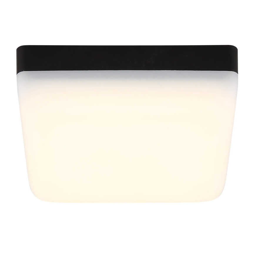 Globo - Plafonnier LED/8W/230V 4000K 12x12 cm noir