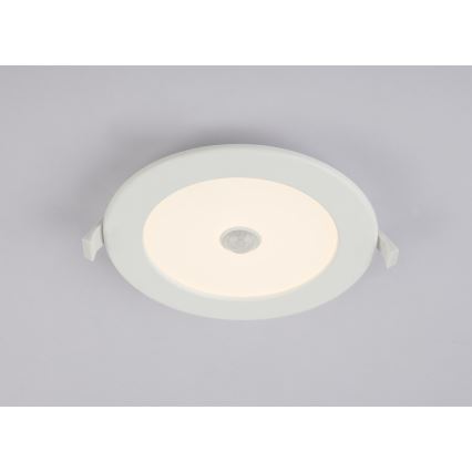 GLOBO - Luminaire LED avec détecteur pour salle de bain 1xLED/12W/230V IP44