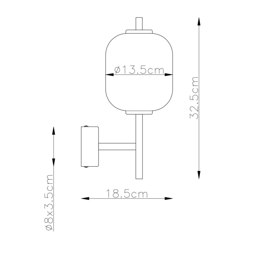 Globo - Applique murale LED/7W/230V