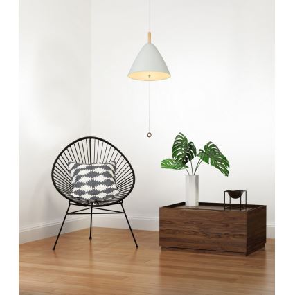 Globo - Suspension filaire 3xE27/60W/230V