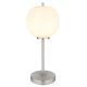 Globo - Lampe de table 1xE14/40W/230V chrome