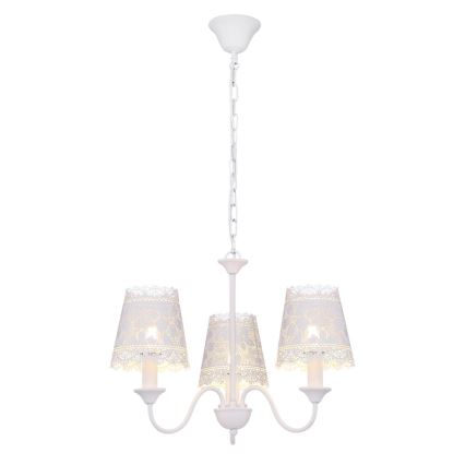 Globo - Suspension sur chaîne 3xE14/40W/230V