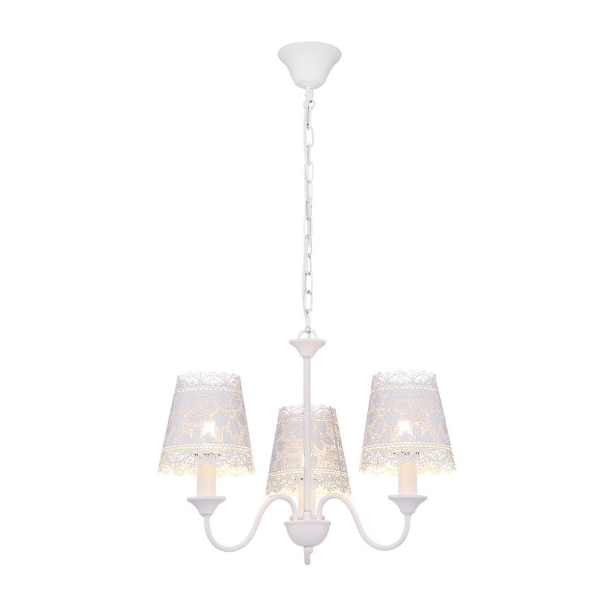 Globo - Suspension sur chaîne 3xE14/40W/230V