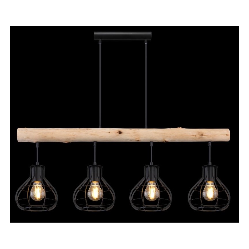 Globo - Suspension avec fil 4xE27/60W/230V