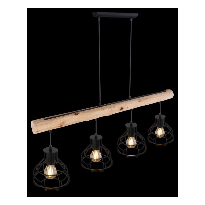 Globo - Suspension avec fil 4xE27/60W/230V