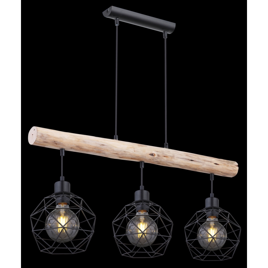 Globo - Suspension avec fil 3xE27/60W/230V