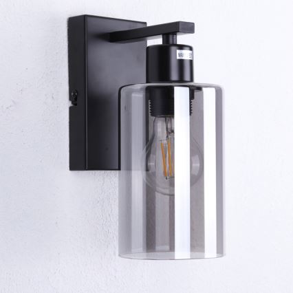 Globo - Applique murale 1xE27/60W/230V noir