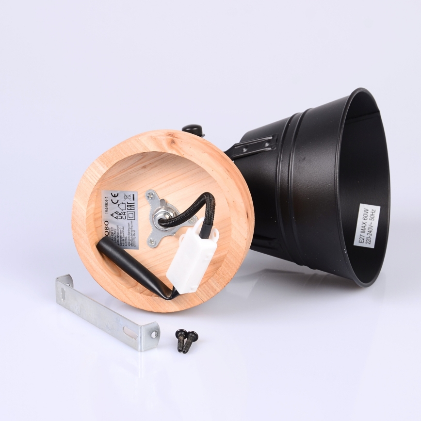 Globo - Spot mural 1xE27/60W/230V sapin