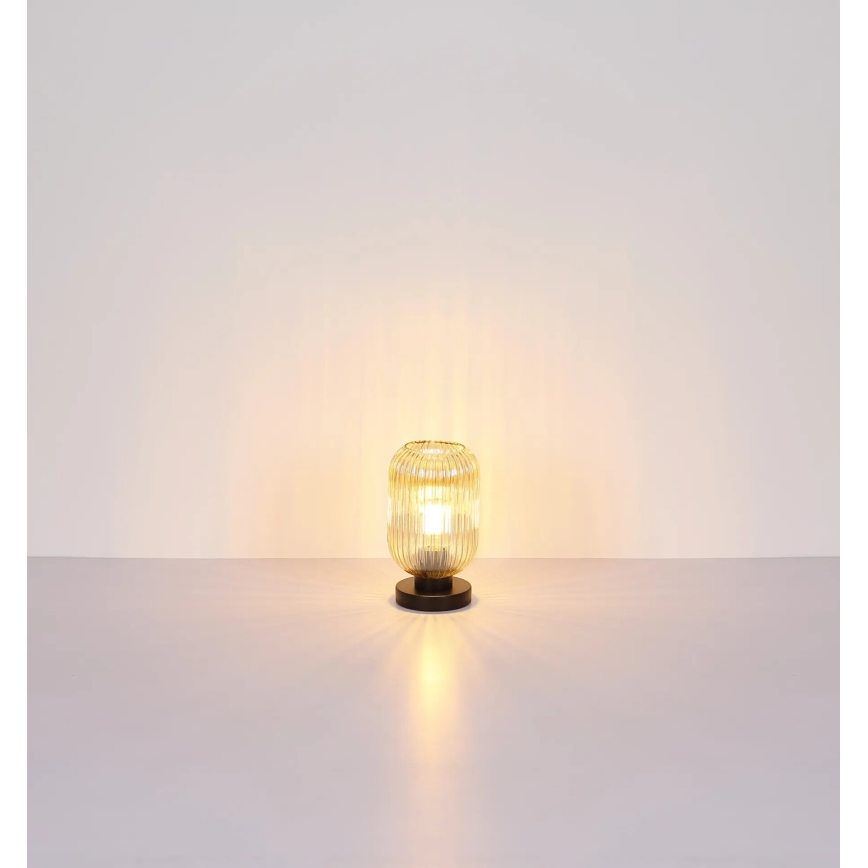 Globo - Lampe de table 1xE27/40W/230V marron
