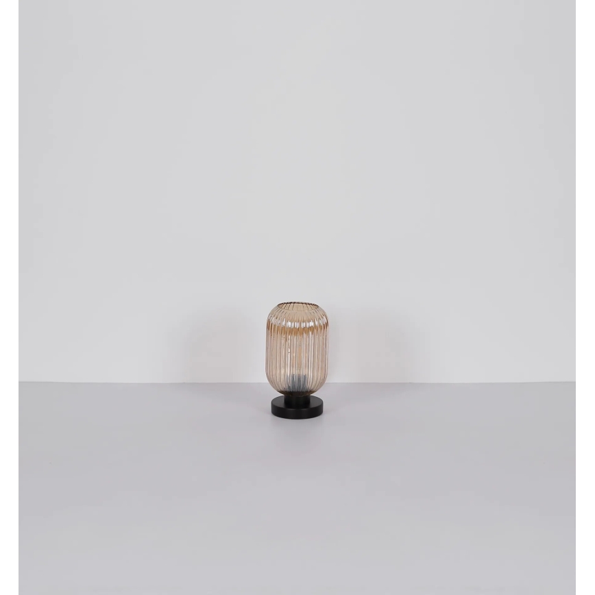 Globo - Lampe de table 1xE27/40W/230V marron