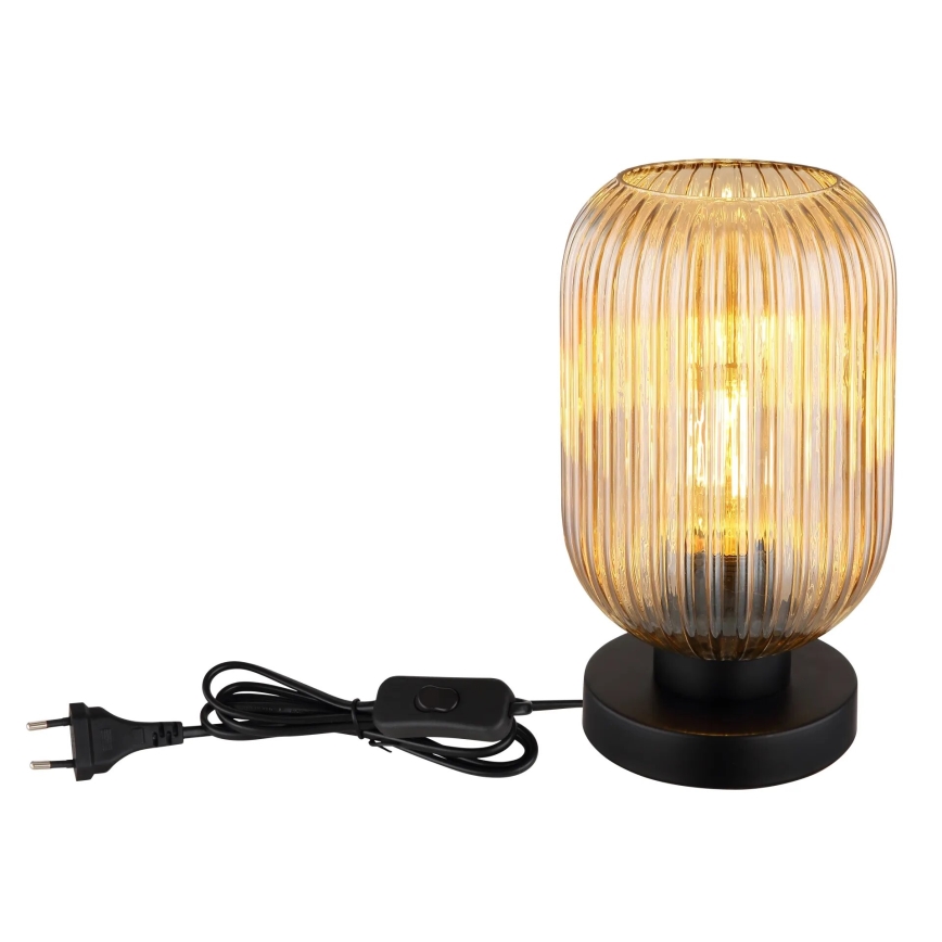 Globo - Lampe de table 1xE27/40W/230V marron