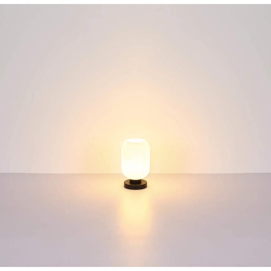 Globo - Lampe de table 1xE27/40W/230V blanc