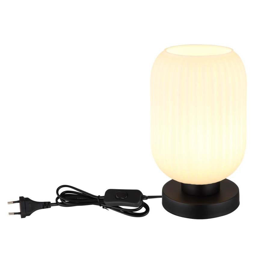 Globo - Lampe de table 1xE27/40W/230V blanc