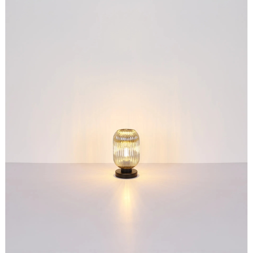 Globo - Lampe de table 1xE27/40W/230V gris