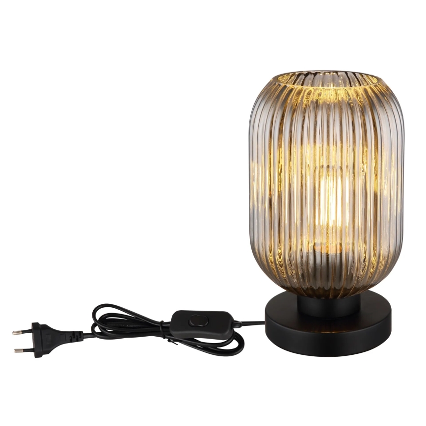 Globo - Lampe de table 1xE27/40W/230V gris
