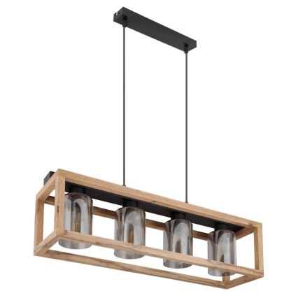 Globo - Suspension filaire 4xE27/40W/230V