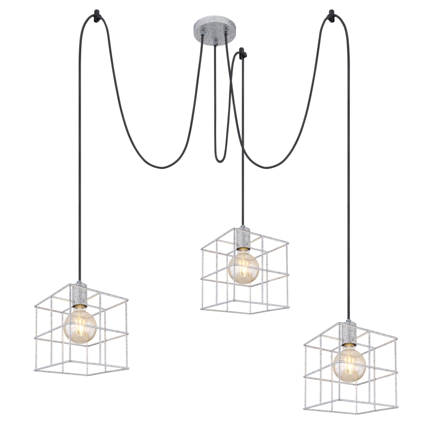 Globo 15530Z-3H1 - Suspension filaire MERRIL 3xE27/60W/230V