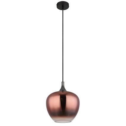 Globo - Suspension filaire 1xE27/60W/230V d. 24 cm cuivre