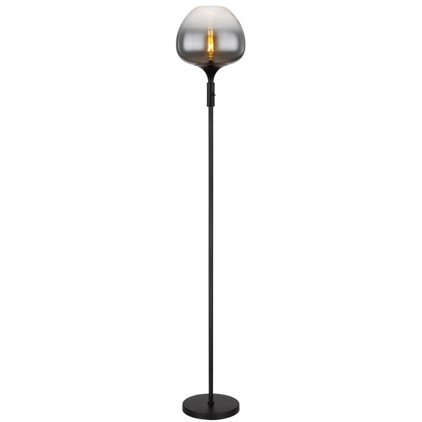 Globo - Lampadaire 1xE27/40W/230V noir