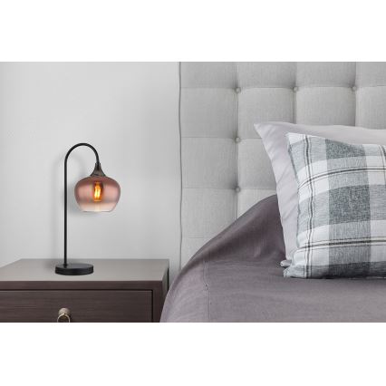 Globo - Lampe de table 1xE27/40W/230V cuivre