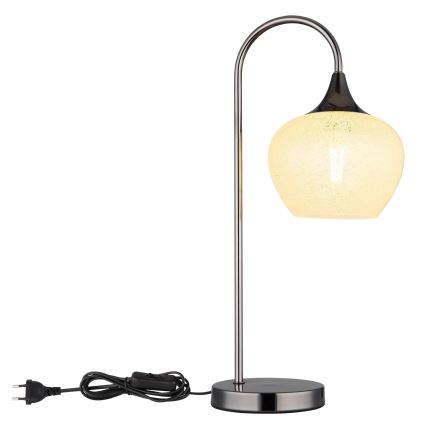 Globo - Lampe de table 1xE27/40W/230V blanc/anthracite