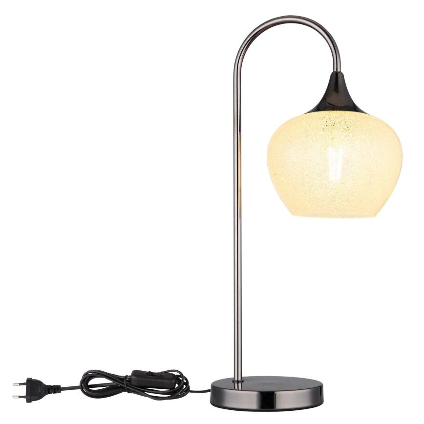 Globo - Lampe de table 1xE27/40W/230V blanc/anthracite