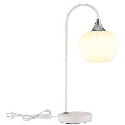 Globo - Lampe de table 1xE27/40W/230V blanc