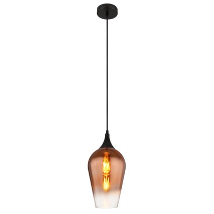 Globo - Suspension filaire 1xE27/60W/230V d. 18 cm cuivre