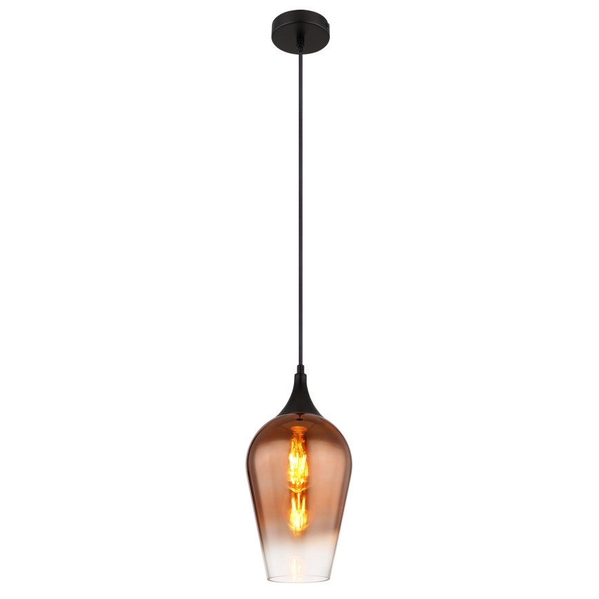 Globo - Suspension filaire 1xE27/60W/230V d. 18 cm cuivre