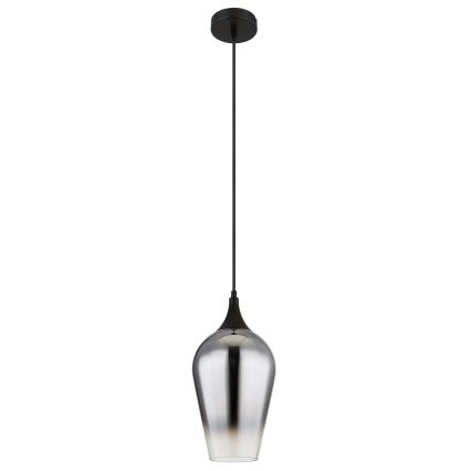 Globo - Suspension filaire 1xE27/60W/230V d. 18 cm noir