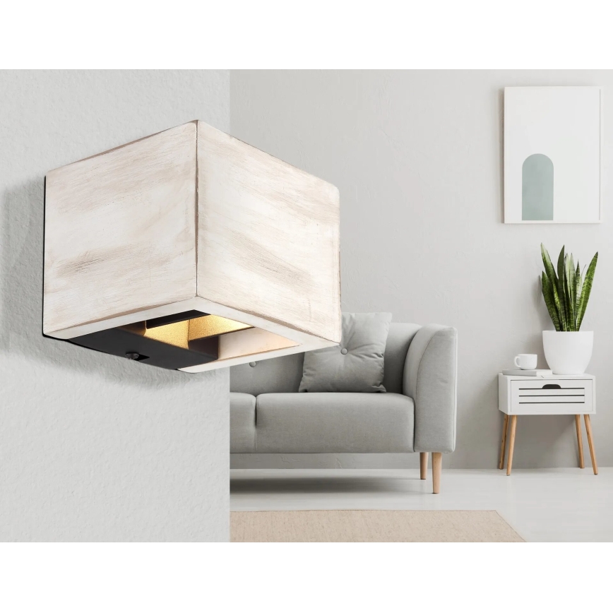 Globo - Applique murale LED/8W/230V crème