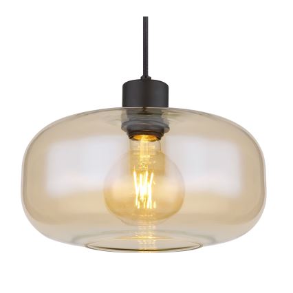 Globo - Suspension filaire 1xE27/40W/230V d. 28 cm transparent