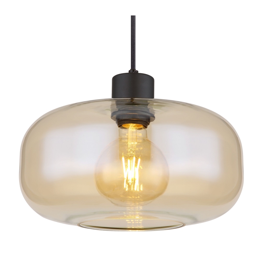 Globo - Suspension filaire 1xE27/40W/230V d. 28 cm transparent