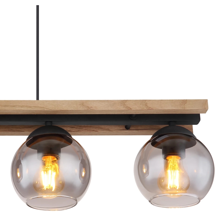 Globo - Suspension filaire 4xE27/25W/230V