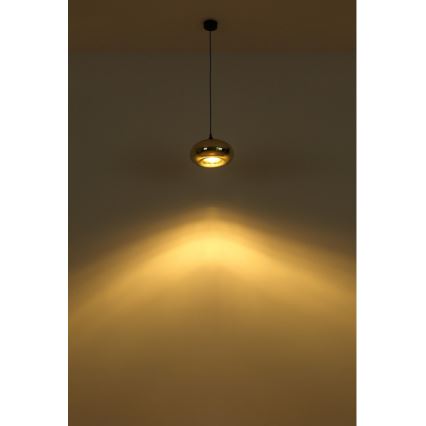 Globo - Suspension filaire 1xE27/60W/230V chrome brillant
