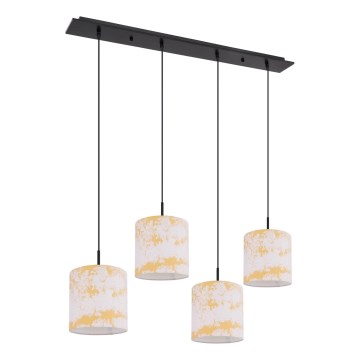 Globo 15580-4H - Suspension filaire ENGELBERT 4xE27/40W/230V