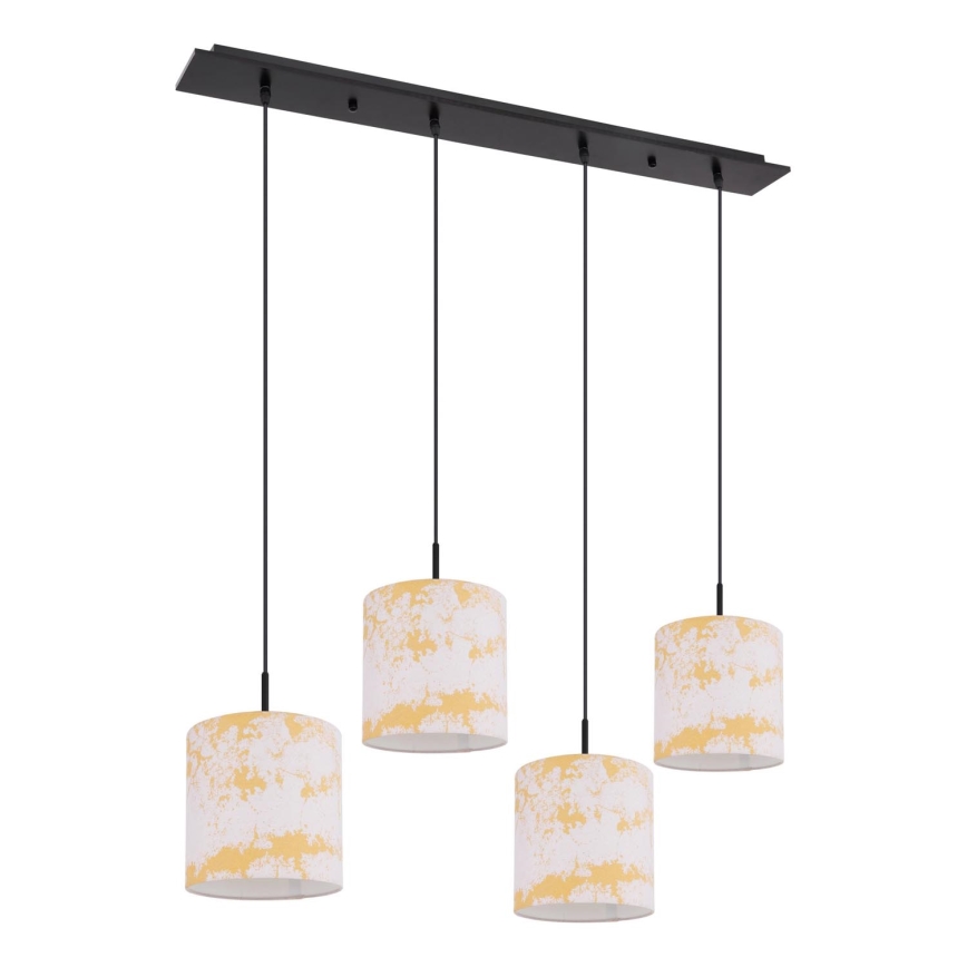 Globo 15580-4H - Suspension filaire ENGELBERT 4xE27/40W/230V