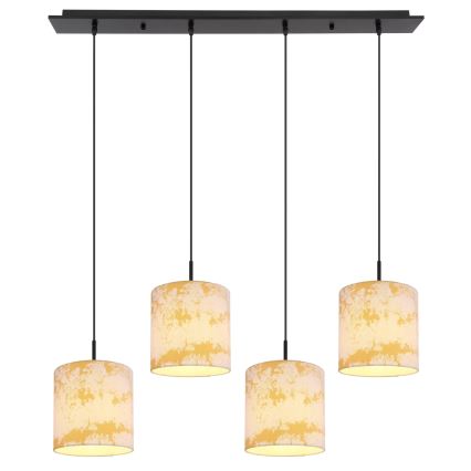 Globo 15580-4H - Suspension filaire ENGELBERT 4xE27/40W/230V