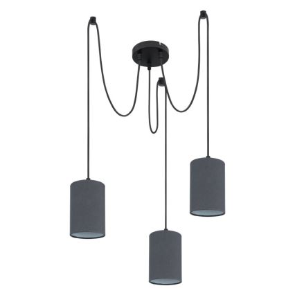 Globo - Suspension filaire 3xE14/15W/230V