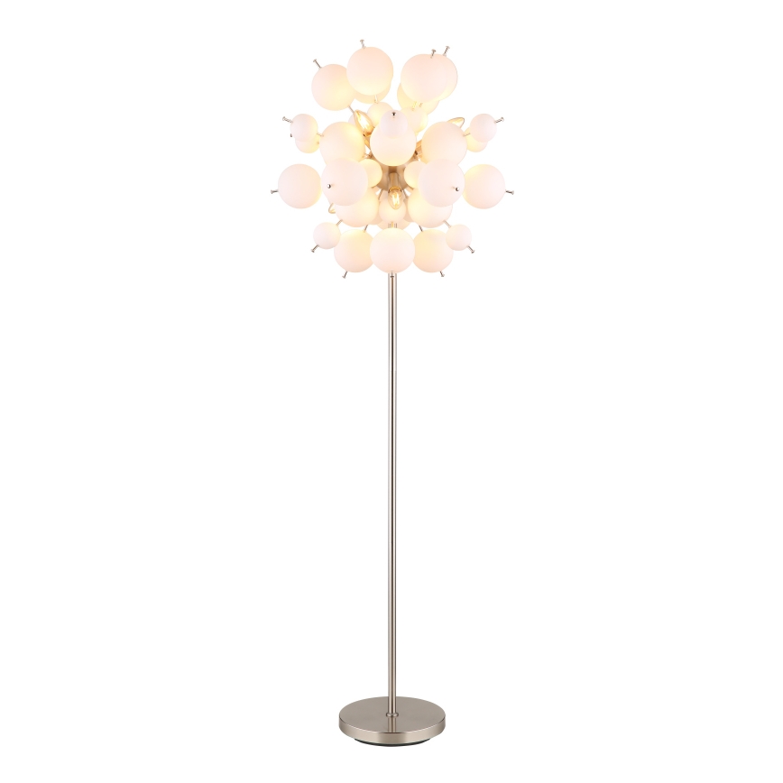Globo - Lampadaire 6xE14/25W/230V blanc