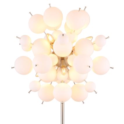 Globo - Lampadaire 6xE14/25W/230V blanc