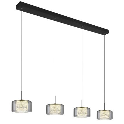 Globo - Suspension filaire 4xLED/8W/230V