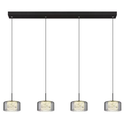 Globo - Suspension filaire 4xLED/8W/230V