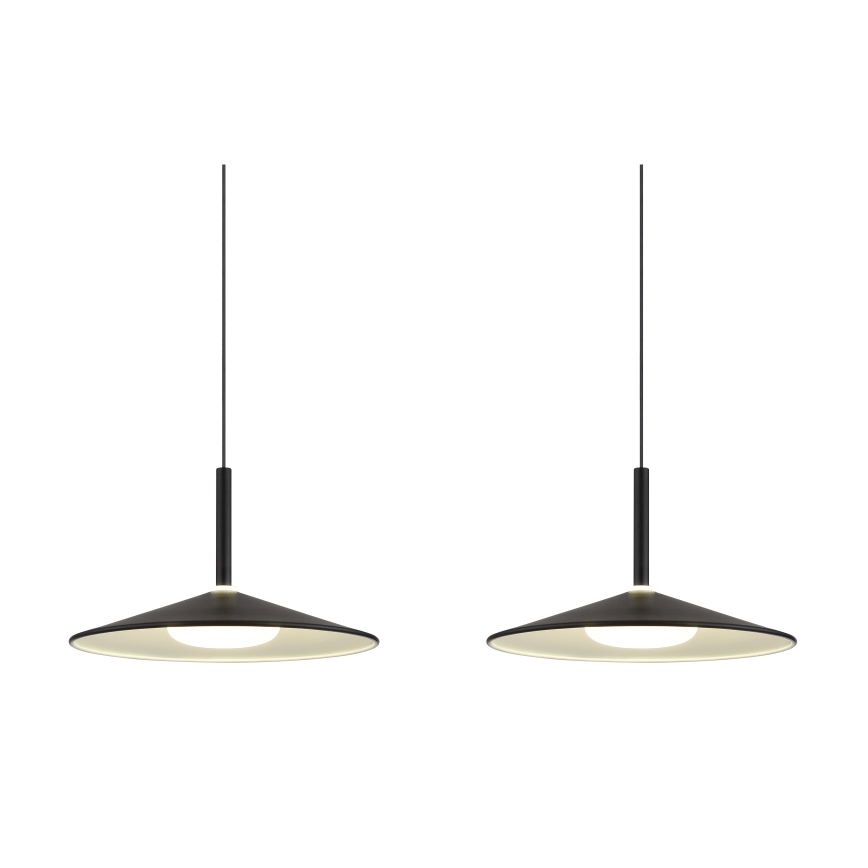 Globo - Suspension LED sur câble LED/24W/230V 4000K noir