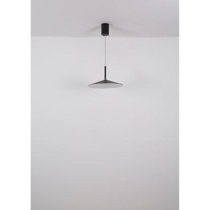 Globo - Suspension LED sur câble, 18W, 230V, 4000K, noire