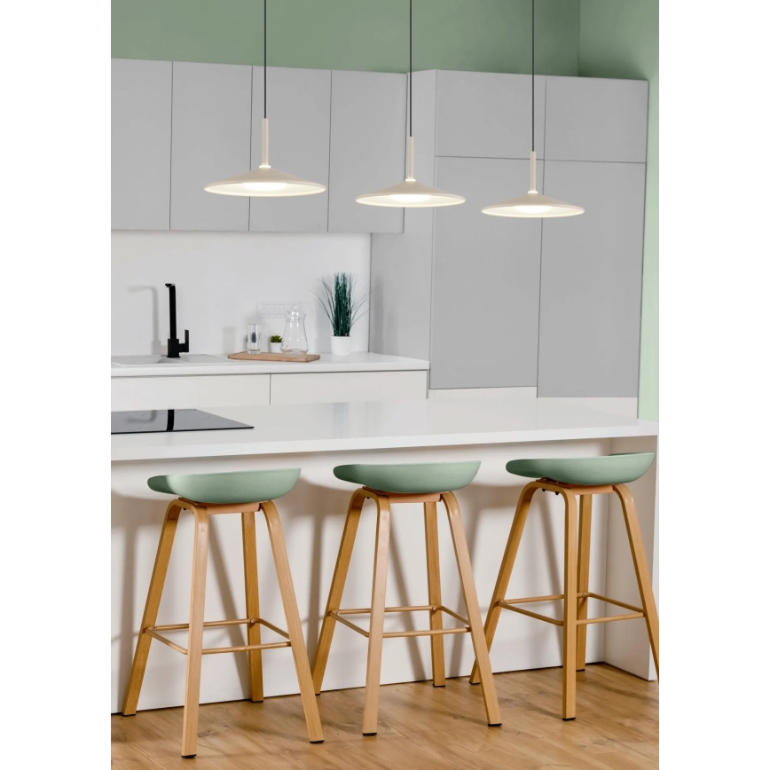 Globo - Suspension LED sur câble LED/24W/230V 4000K beige